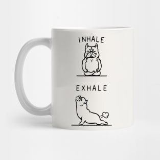 Inhale Exhale American Bully Mug